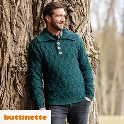 Strickanleitung – Polopullover aus Woll Butt Primo Merino 90