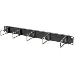 Digitus DN-97667 19 Zoll Netzwerkschrank-Kabelführung 1 HE Schwarz