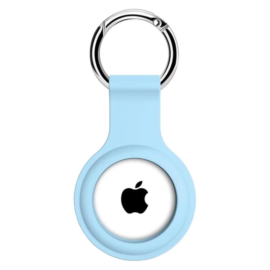 Screenguard Apple Airtag Liquid Silikon Case mit Schlüsselanhänger (00033133)