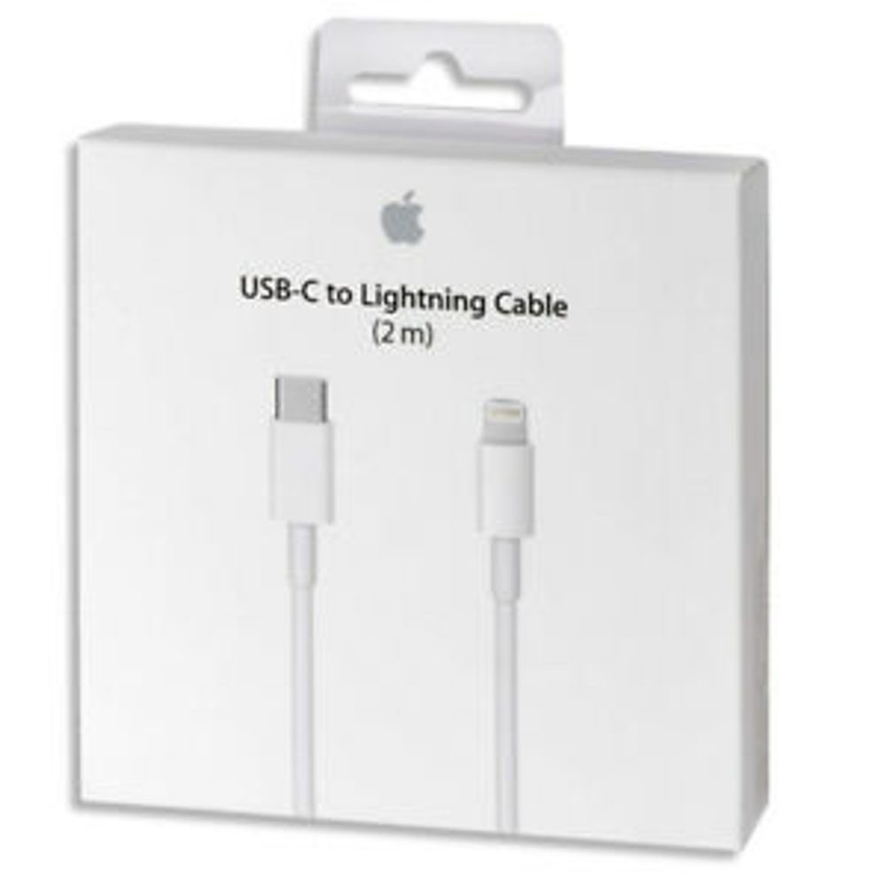 Apple Lightning naar USB-C kabel, 2 meter, Wit