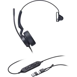 Yealink Headset UH44 Mono Teams USB-C/A