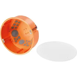 Hohlwand-Abzweigdose winddicht Ø 120 mm, mit Deckel, 1 Stück F-Tronic