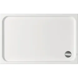Duravit D-Code Duschwanne, 1400x900mm, Rechteckig, Einbauversion, 720260000000000, Farbe: Weiß