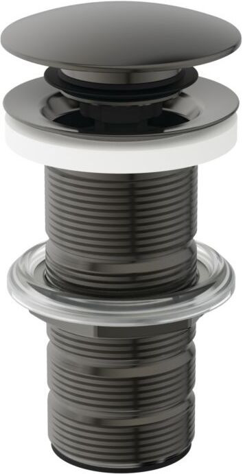 Ideal Standard Open-Ventil E1483A5 für Waschtische ohne Überlauf, Magnetic Grey