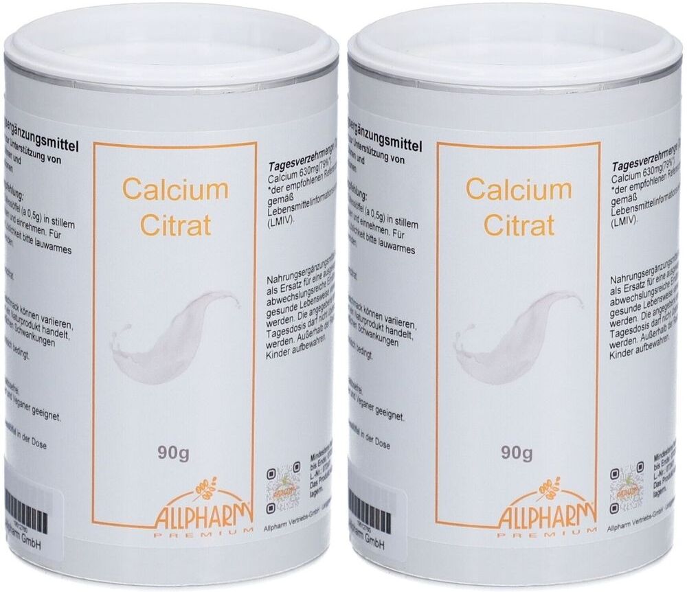 Calciumcitrat Allpharm Premium Pulver 2x 2x90 g
