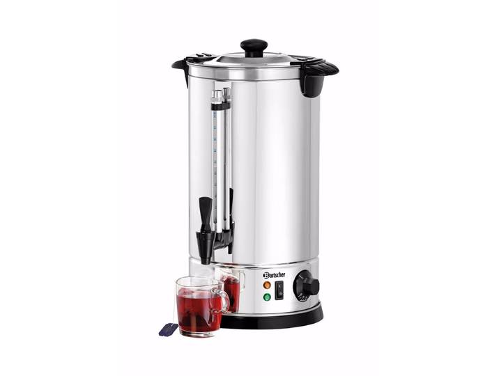 Bartscher Heisswasser-Spender 8.5L, doppelwandig – Gastro Kaffeemaschine/Gastro Getränkespender – edelstahl / schwarz