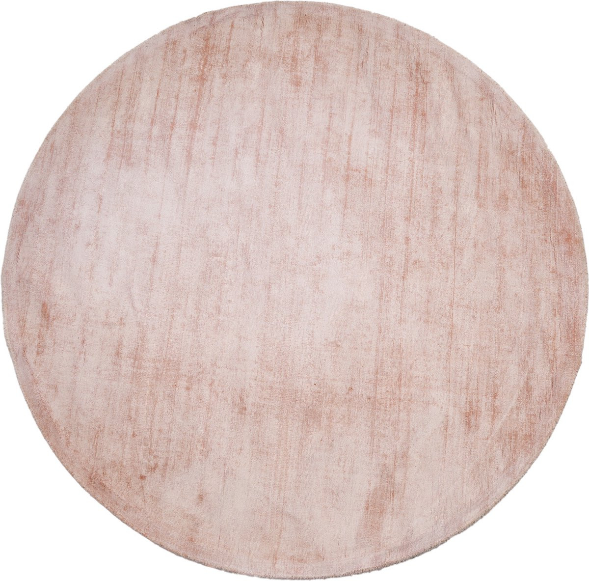 Dutch Lifestyle Milan Konig Vloerkleed - Roze - Viscose - Rond