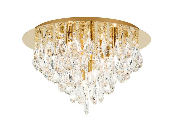 Deckenlampe Celeste gold Stahl