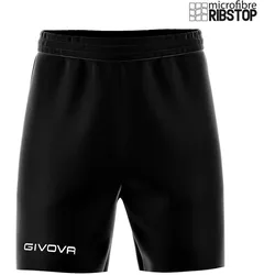 Givova, Unisex, Velohosen, Shorts (S), Schwarz