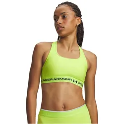 UNDER ARMOUR Armour Mid Crossback Sport-BH Damen 394 - green citrine/arden green S
