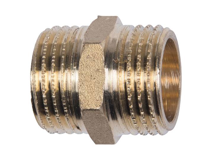 Cornat Messing-Doppelnippel 1/2 ''