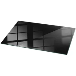 TISCHPLATTE 60x60 cm Farbe Schwarz, glatt