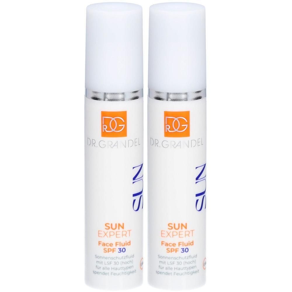 Grandel Sun Expert Face Fluid SPF 30 2x 2x50 ml Lotion