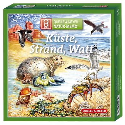 Natur-Memo „Küste, Strand, Watt“
