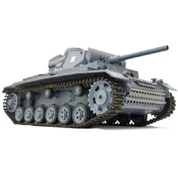 Es-toys Heng Long RC Panzer Kampfwagen III, 1:16 (RTR Ready-to-Run)