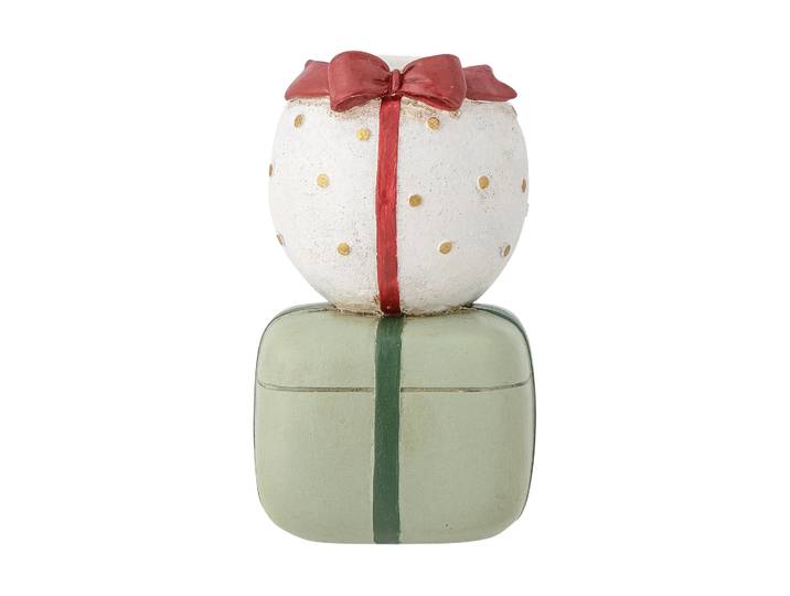 Bloomingville Bougeoir Wish Blanc-vert
