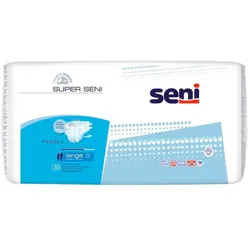Seni Super Large Windelhosen für Erwachsene Gr.3 30 ST