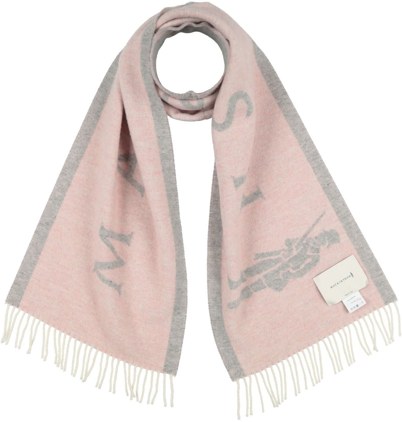 Mackintosh Bufanda Unisex Rosa claro -- Unisex