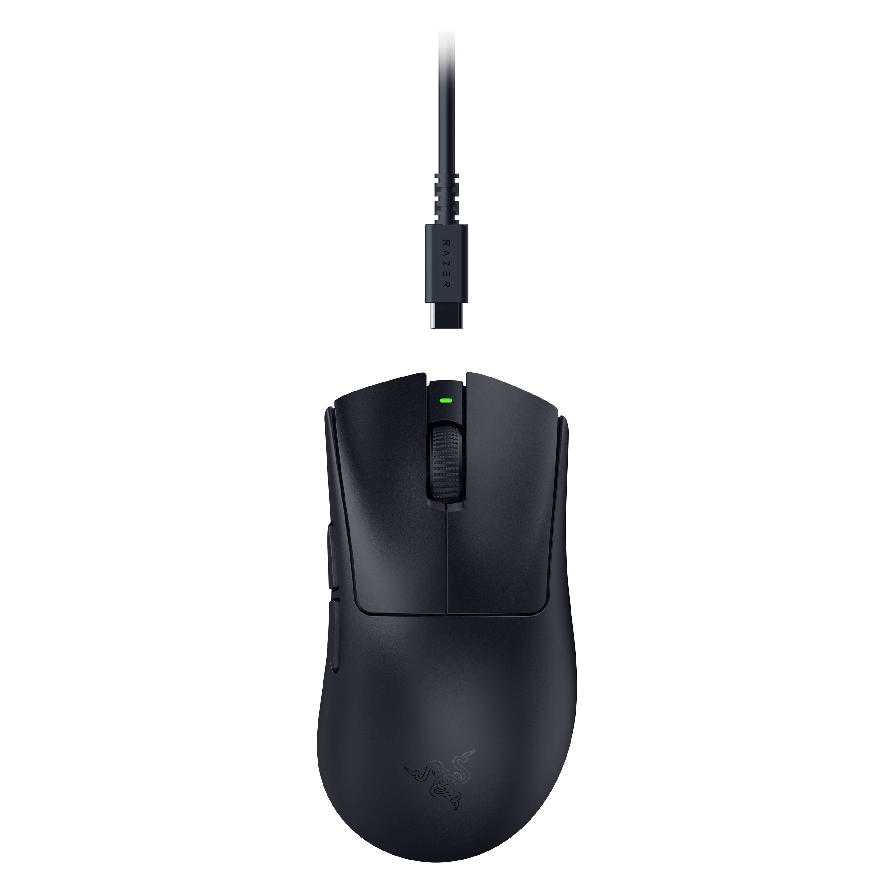 Razer DeathAdder V3 HyperSpeed (Kabelgebunden, Kabellos) (RZ01-05140100-R3G1)