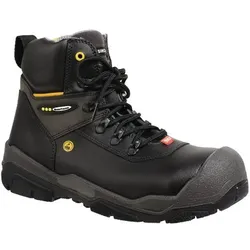 Jalas, Sicherheitsschuhe, Stiefel 1828 Jupiter schwarz grau gelb S3 Gr. 42 (S3, 42)