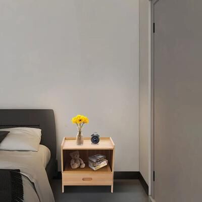 All Categories Goods Modern Bedside Table With Drawer Storage Nightstand Space Saving End Table Modern Bedside Table With Drawer Storage Nightstand Space Saving End Table