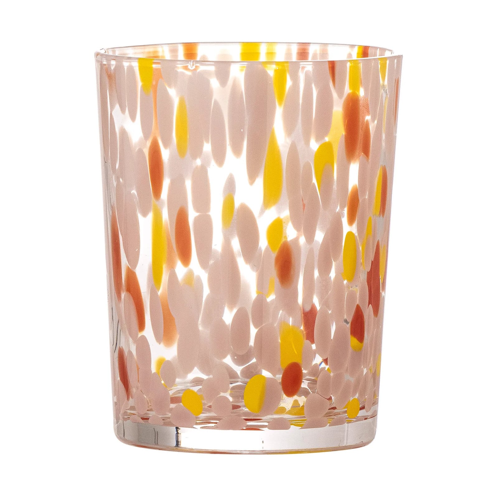Bloomingville Lilya drinkglas set van 4 stuks multicolour 33,5 cl
