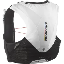Salomon Trinkrucksack ADV 5 Race Flag - schwarzweiß / M