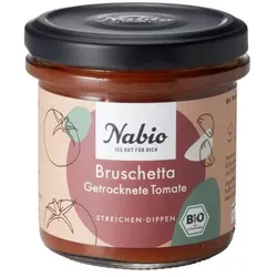 Nabio Bruschetta getrocknete Tomate Aufstrich bio