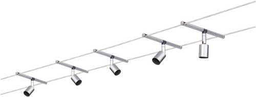 Paulmann Salt 94145 Seil-Komplettsystem GU5.3 50W LED Chrom (matt)