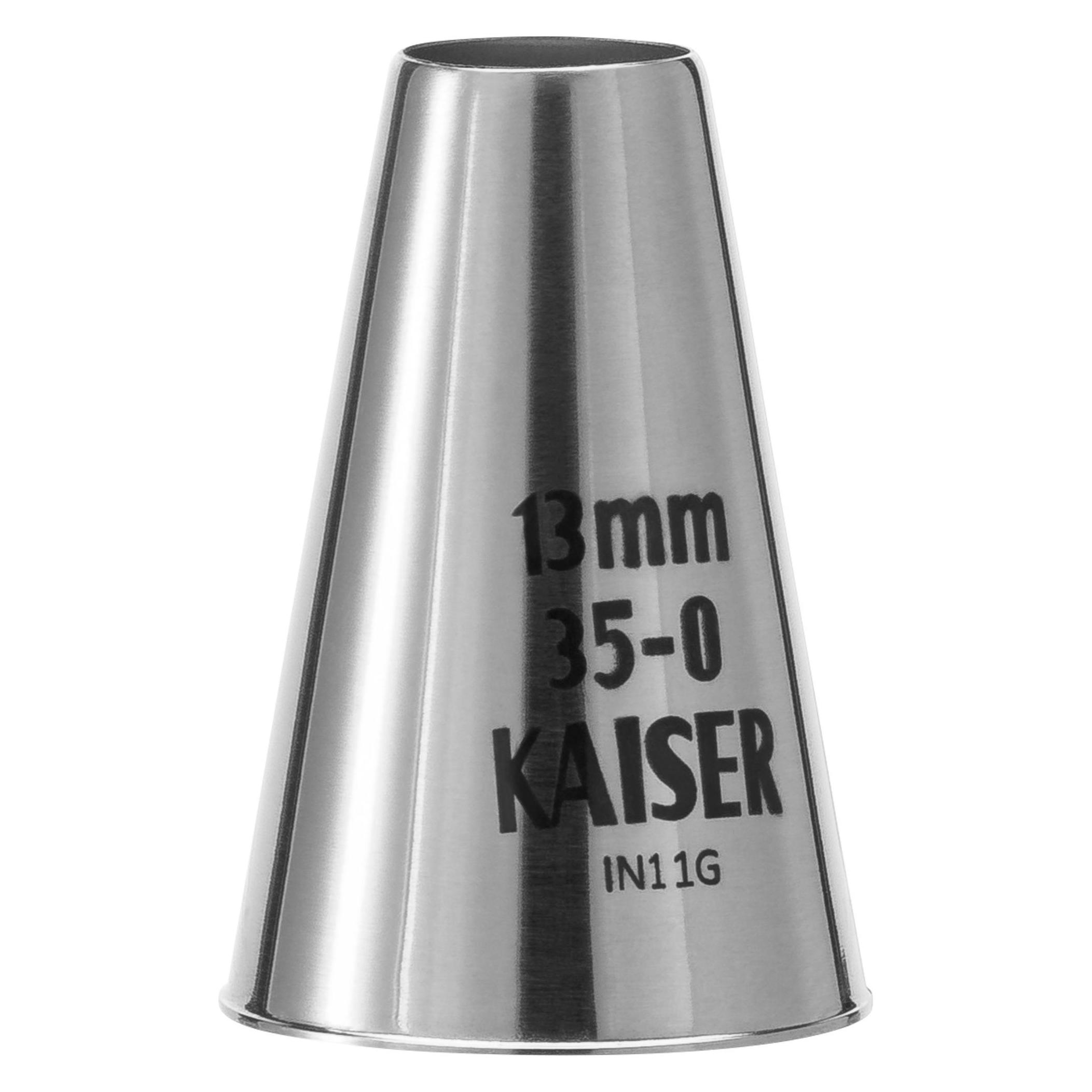 Kaiser Lochtülle 13 mm Profi Deko-Center (Spritztüllen) (23.0066.2350 / 92.6623.5000) Mindestbestellmenge: 5 Stück