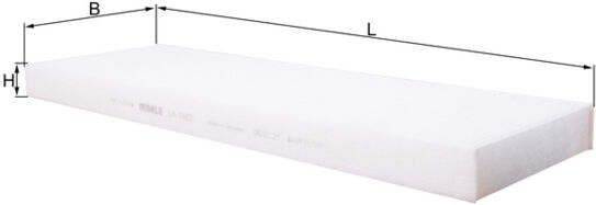 Mahle Filter, Innenraumluft La1683