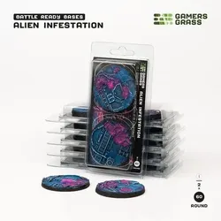 GamersGrass Alien Infestation - Round 60mm (x2)