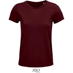 SOLS Damen Bio T-Shirt 03581 burgundy L