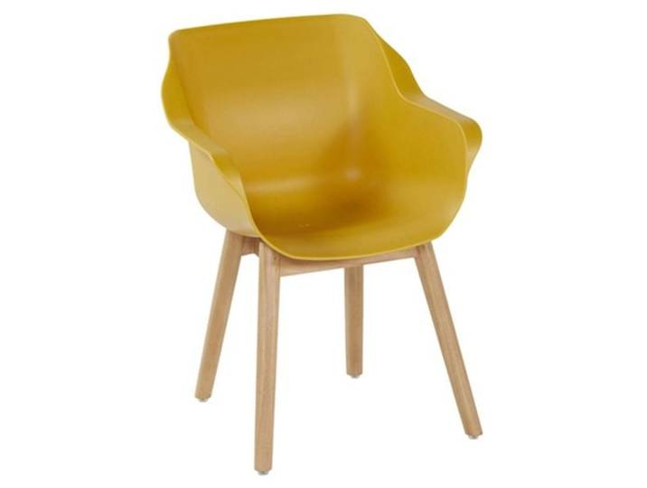Hartman Sophie Gartensessel Teak/Kunststoff Gelb Braun