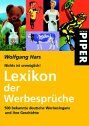 Wolfgang Hars - Nichts ist unmöglich! Lexikon der Werbesprüche. 500 bekannte deutsche Werbeslogans und ihre Geschichte. - Preis vom 09.10.2026 07:28:09 h