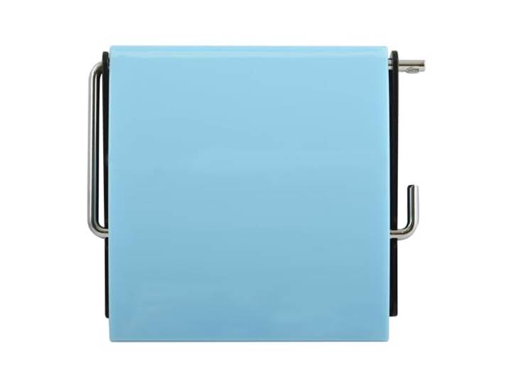 MSV Bad Serie Toiletrolhouder WC-rolhouder papierhouder toiletpapierhouder met klep - lichtblauw