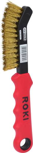 KS Tools 201.2322 Messingdraht-Bremssattel-Drahtbürste 2-reihig