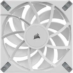 Corsair AF140 Rgb Elite (140 mm, 2x), PC Lüfter, Schwarz, Weiss, Transparent