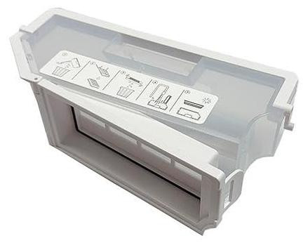 Dripio Stofreservoir voor Ecovacs Deebot N20 Pro, Grijs, 77 x 192 mm
