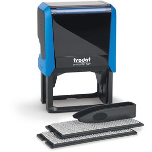 Trodat Printy 4927 Typomatic Stempel, Textstempel, zum Selbersetzen, bis zu 8 Zeilen
