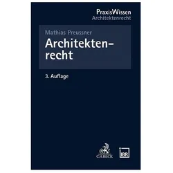 Architektenrecht, Fachbücher von Mathias Preussner