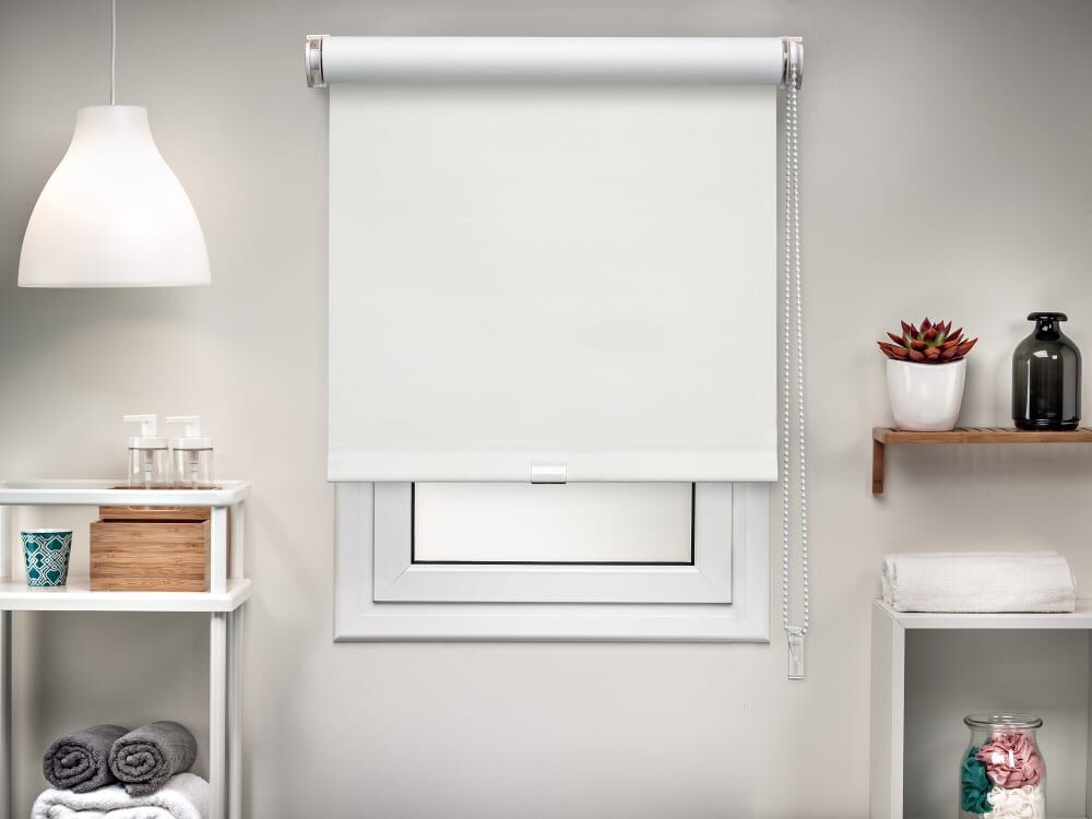 Easydeco Store enrouleur occultant 105 x 250 blanc Blanc 105x250x105cm