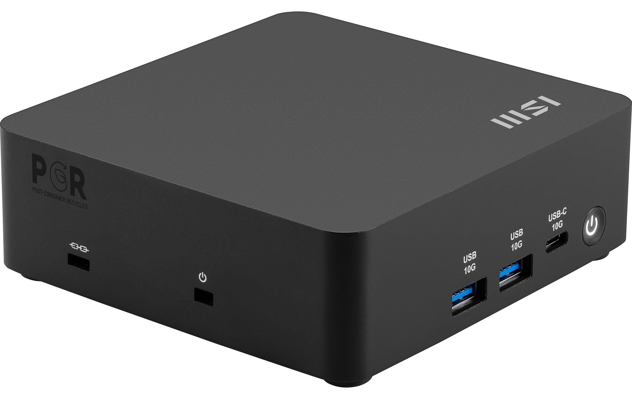 MSI Cubi NUC AI 1UMG-018BEU, Mini PC, Mini-PC Barebone, Intel SoC, Ethernet/LAN, Wi-Fi 6E (802.11ax), 120 W