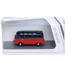 Schuco - 1:87 VW T1 Samba Rot/Schwarz