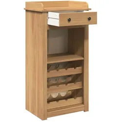 vidaXL, Weinregal, Galonas (12 Flaschen, 40 x 57 x 111.50 cm)