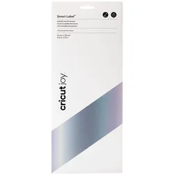 Cricut Vinylfolie permanent 14 cm x 33 cm silber