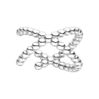Single-Ohrstecker JOBO "Ohrklemme Earcuff", silber (silber 925), Ohrringe, Damen, 12,7mm, Silber 925 (Sterlingsilber), 925 Silber