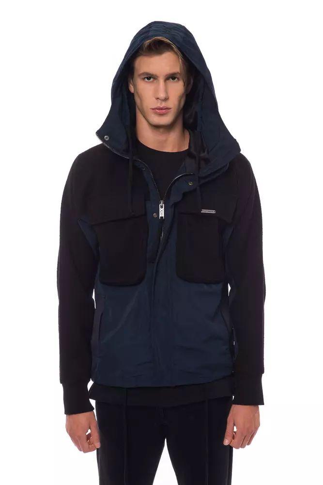 Kapuze Jacke im Color-Block-Stil