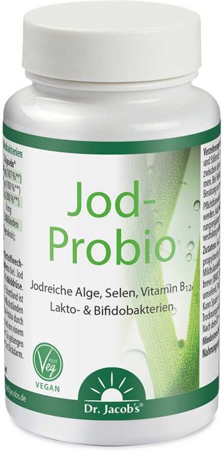 Dr. Jacob's Jod-Probio Selen B12 Milchsäurebakterien vegan