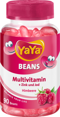 Amapharm GmbH YAYA BEANS Himbeere Zink und Jod Kaudragees 145.8 g 12394926